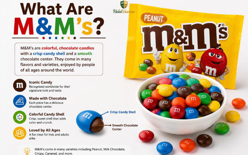 What Are M&M’s Infographic