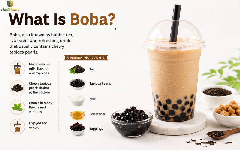 What Is Boba Infographic