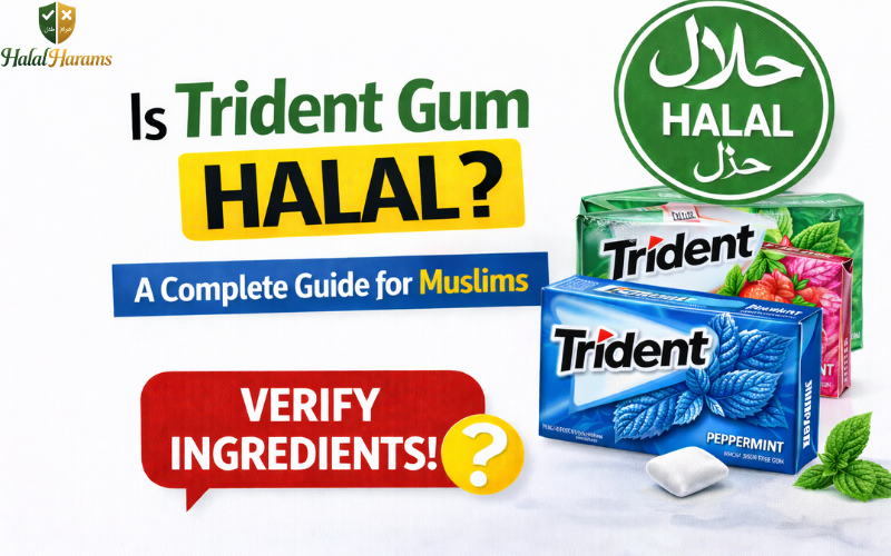 Is Trident Gum Halal