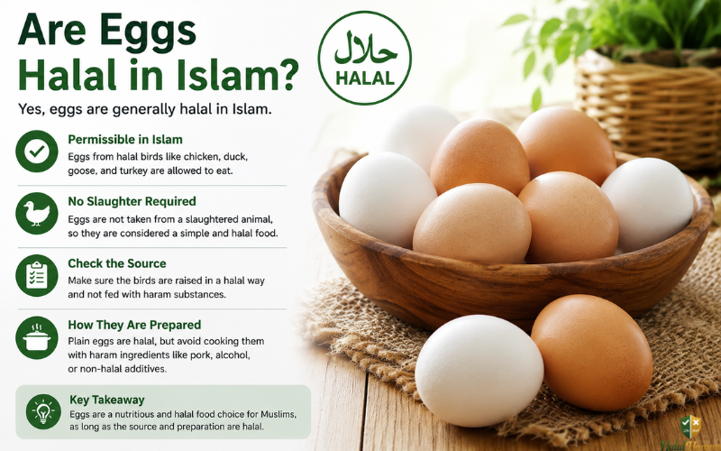 Are Eggs Halal in Islam