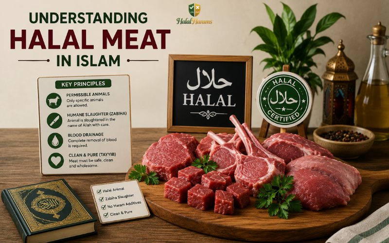 Understanding Halal Meat in Islam Infographic