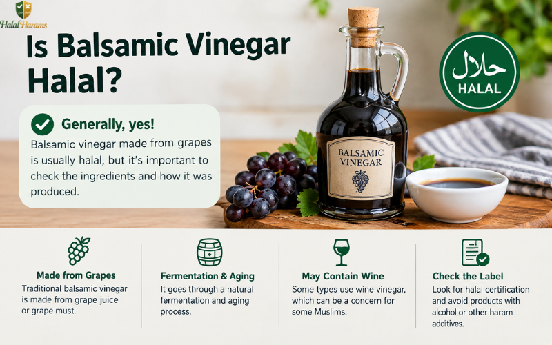 Is Balsamic Vinegar Halal