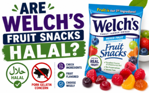 Are Welch's Fruit Snacks Halal