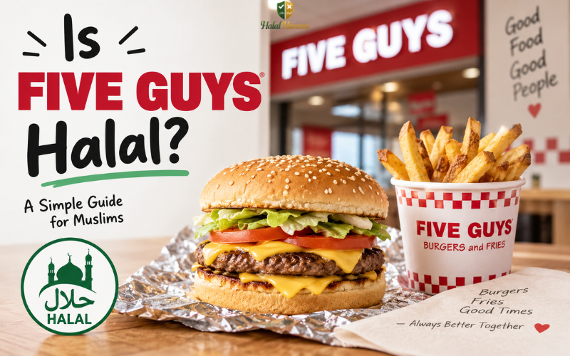 Is Five Guys halal